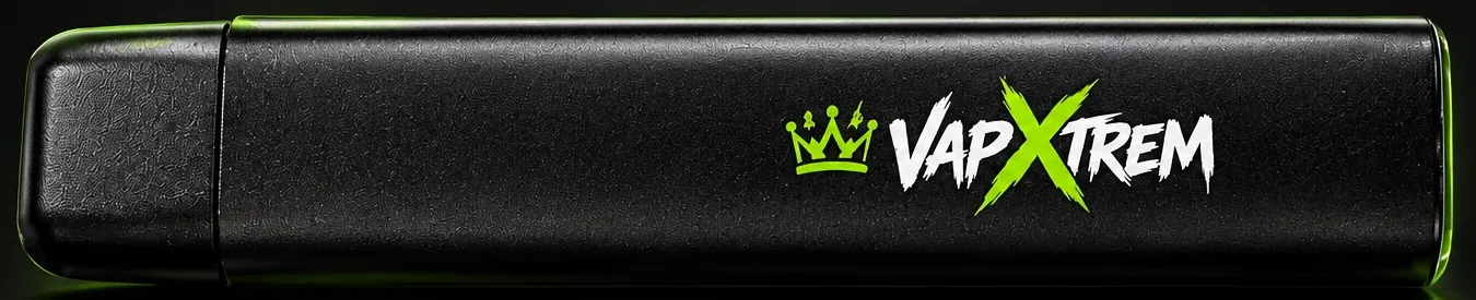 Batterie VapXtrem noire mate, format rectangulaire allongé
